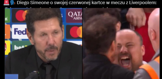 Tak Diego Simeone TŁUMACZY swoje zachowanie po trzecim golu Liverpoolu!